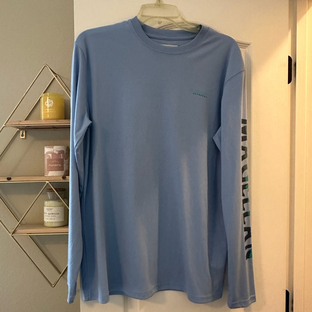 Magellan Outdoors Sky Blue Long Sleeve Tee